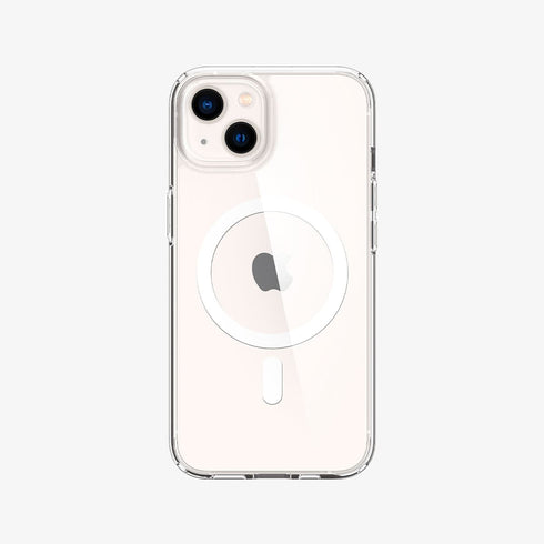 ACS03210 - iPhone 13 Pro Max Case Ultra Hybrid Mag Safe Compatible in white showing the back